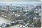 Bureau mat - Luchtfoto van Londen en de Big Ben - 60x40