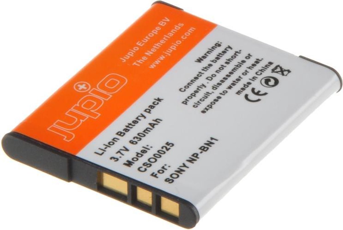 Jupio Accu Sony NP-BN1 (met infochip)
