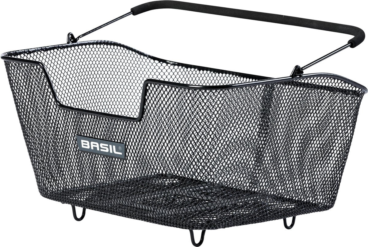 Basil Base M Multi System Fietsmand - Achter - Staal - Zwart - Medium