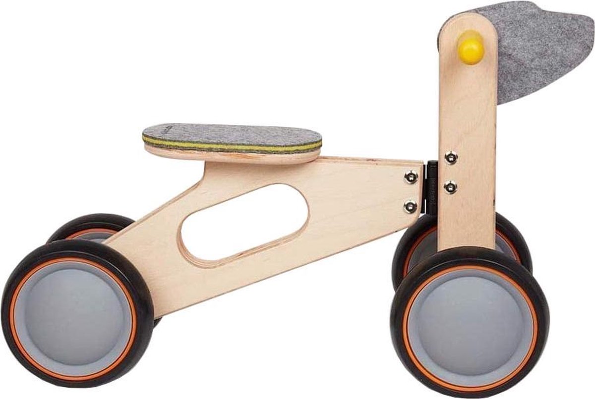 Mamatoyz - Mini Todler Bike - Junior - Naturel/Grijs