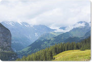 Bureau mat - Mist boven de Jungfraujoch - 60x40