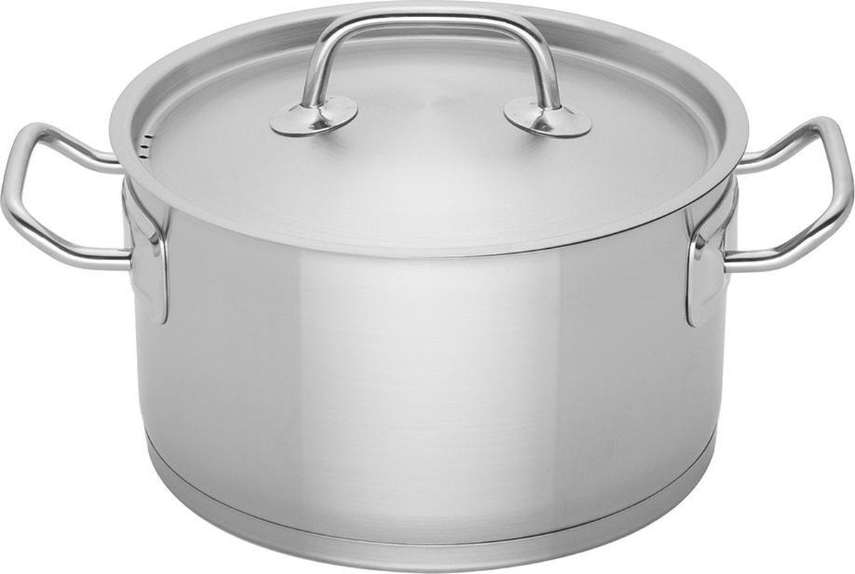 Sola - Kookpan Profiline Deluxe  Zilver Zilverwit edelstaal 18/10