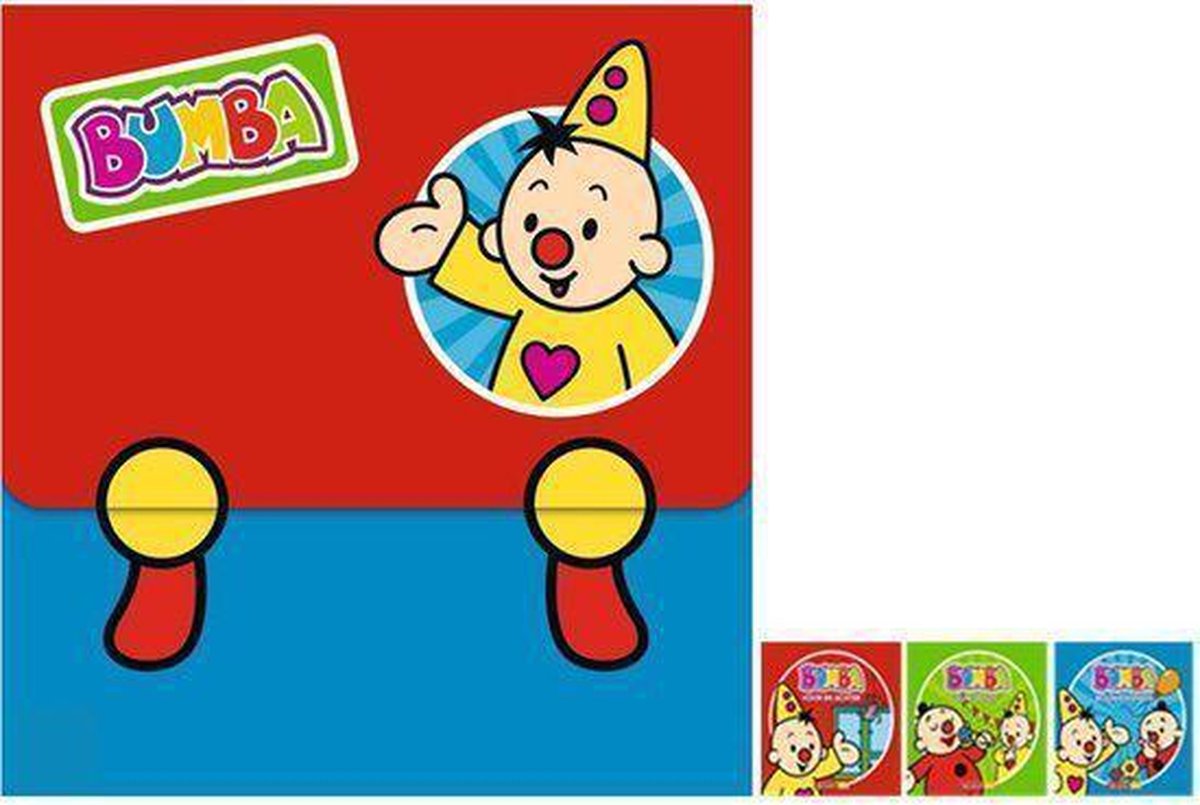 Bumba reiskoffertje (met 3 boekjes)