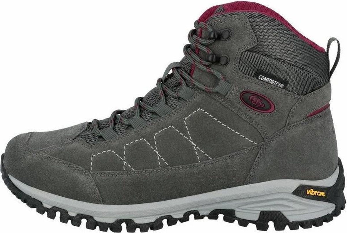 Brütting Wandelschoen Mount Adams High Suède Grijs Maat 37