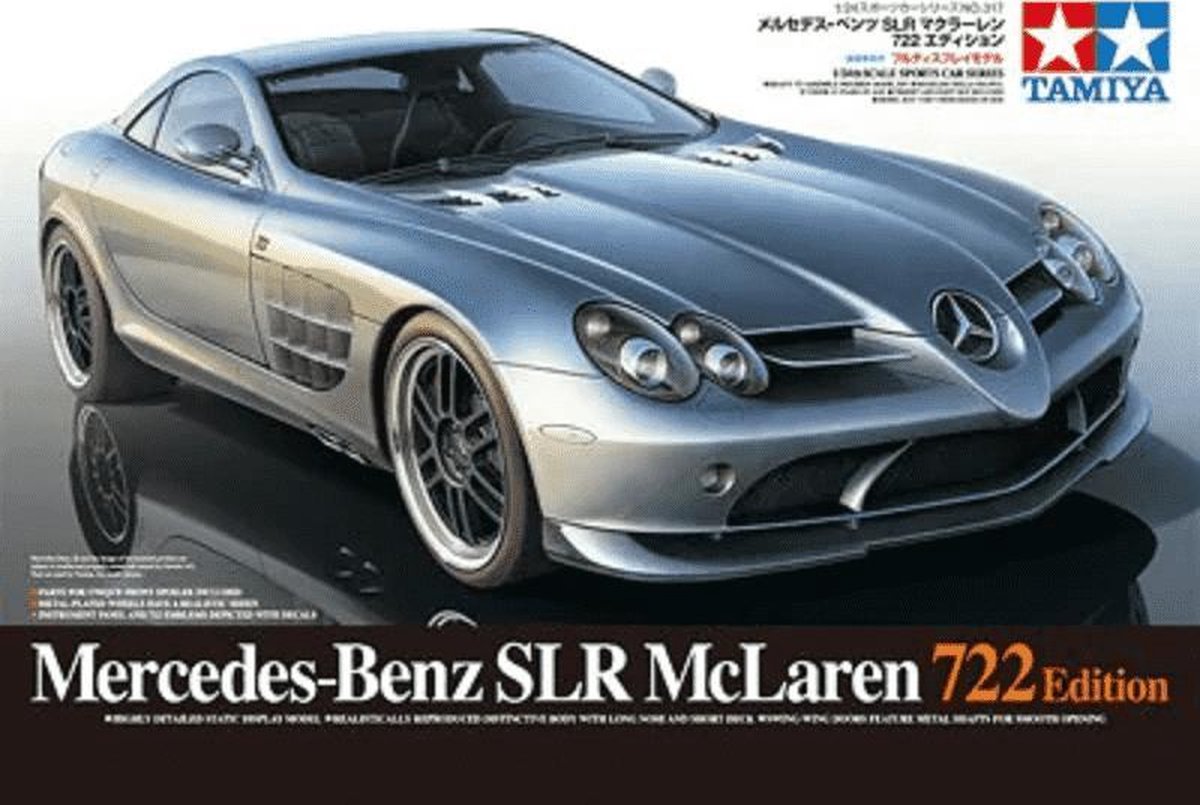 TAMIYA 1:24 MB SLR 722 McLaren 2006