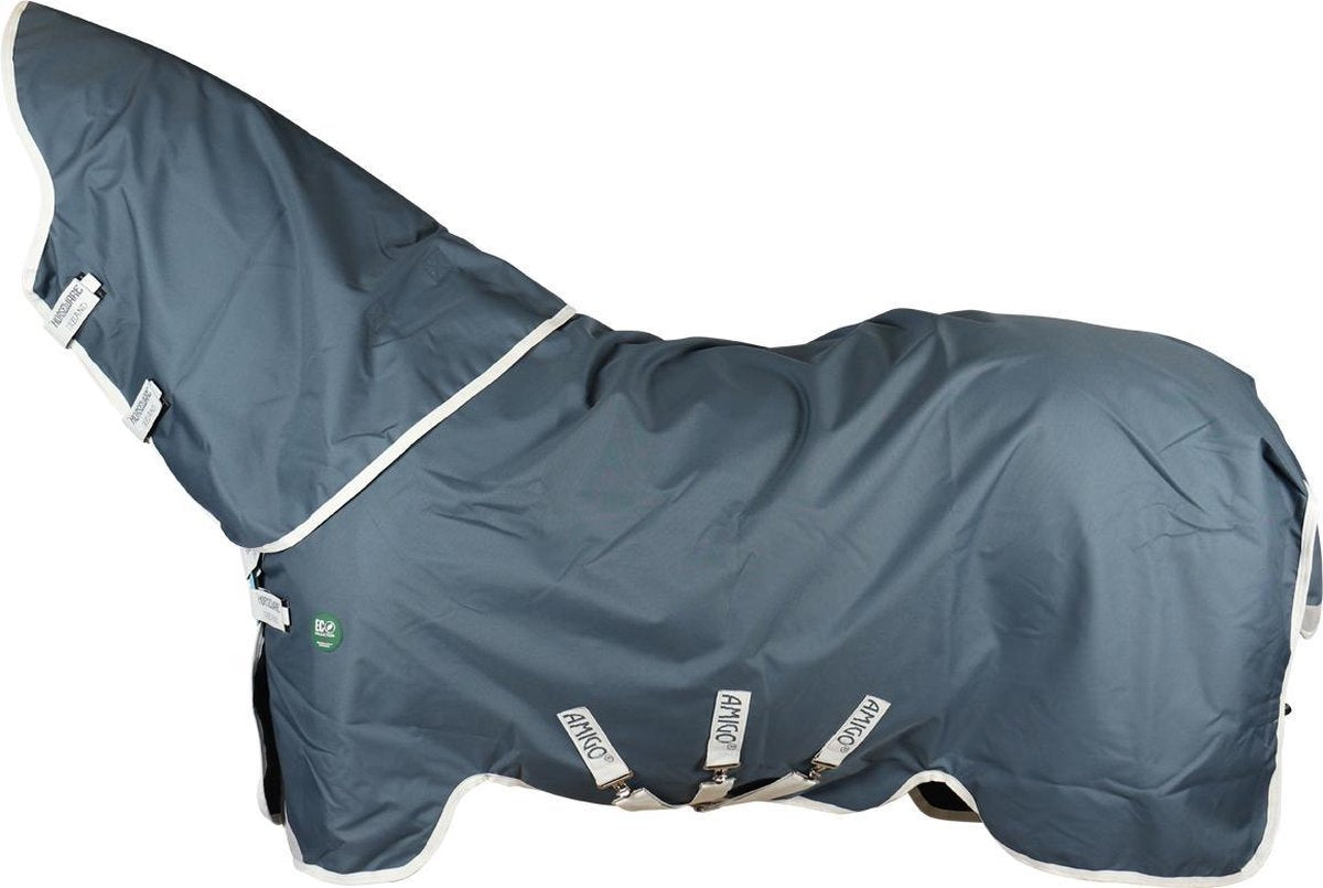 Horseware Deken  Amigo Ameco 12 Plus Turnout 0 Gr - Dark Grey - 198 Cm