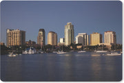 Bureau mat - De stad Saint Petersburg in de Florida bij zonsopkomst - 60x40