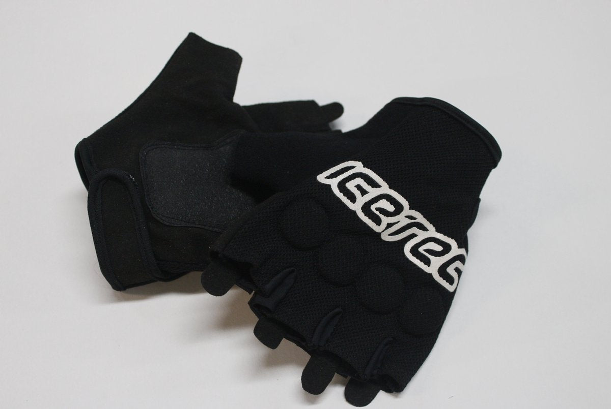 Icetec | Skate handschoenen - XL - klittenbandsluiting - Zwart