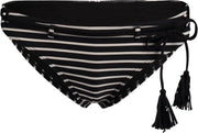 O'Neill Bikinibroekje Hip fit belted - Black Aop W/ White 2 - 44