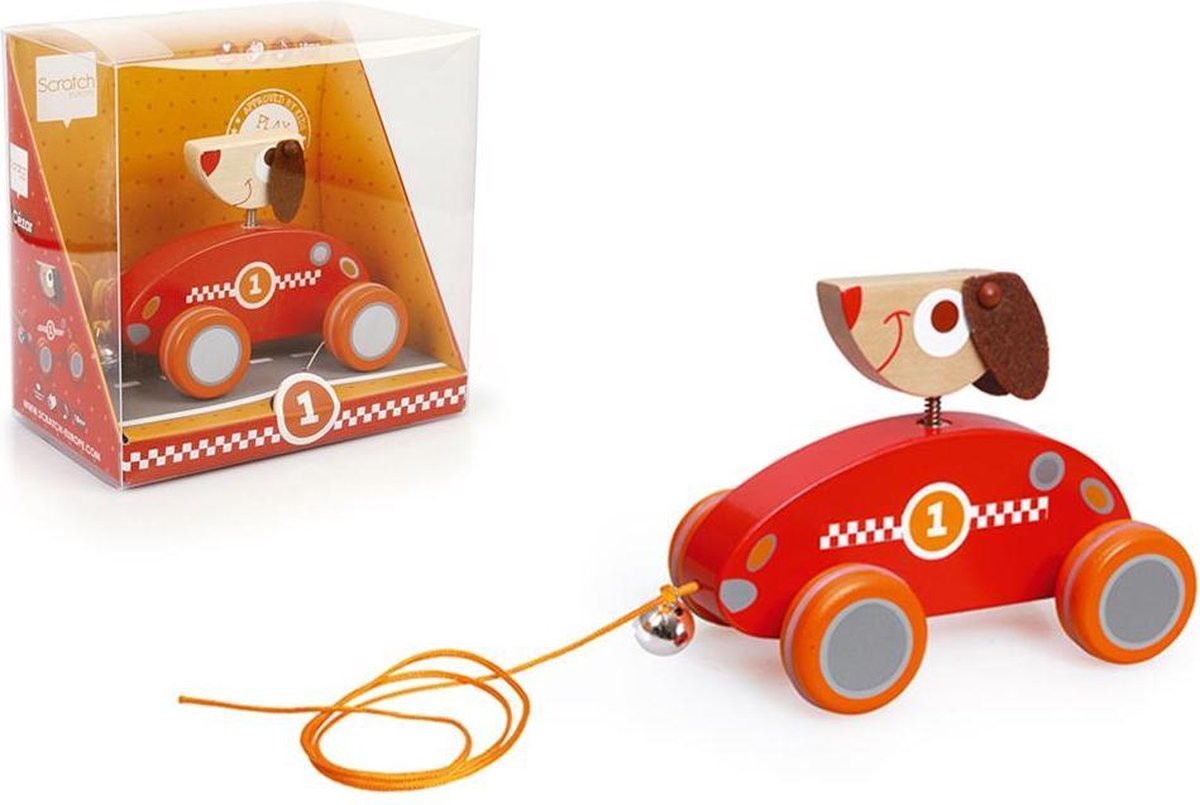 Scratch Trekfiguur Hond César