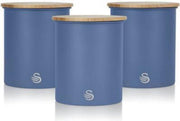 Swan Nordic Opbergblikken – Set Van 3 – Blauw
