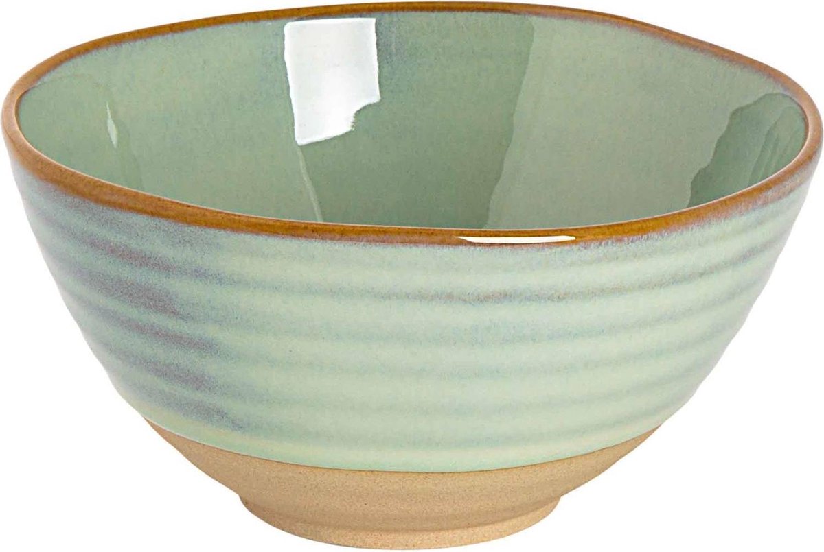 Palmer Schaal Dublin 15 cm 75 cl Groen Stoneware 1 stuk(s)
