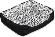 Baytex Hondenmand Savannah Zwart-Wit Medium