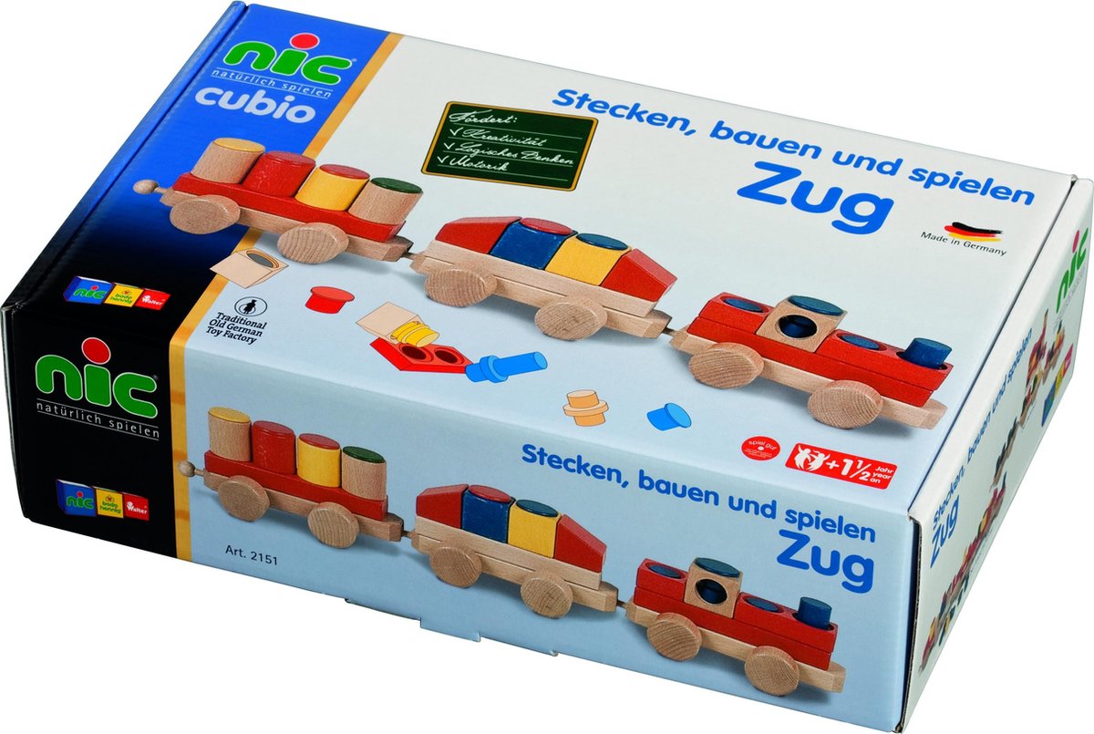 Nic Treinenset 29-delig 30 X 19 X 9 Cm Multicolor