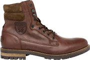 PME Heren Veterboots Boot Cs - Cognac - Maat 42