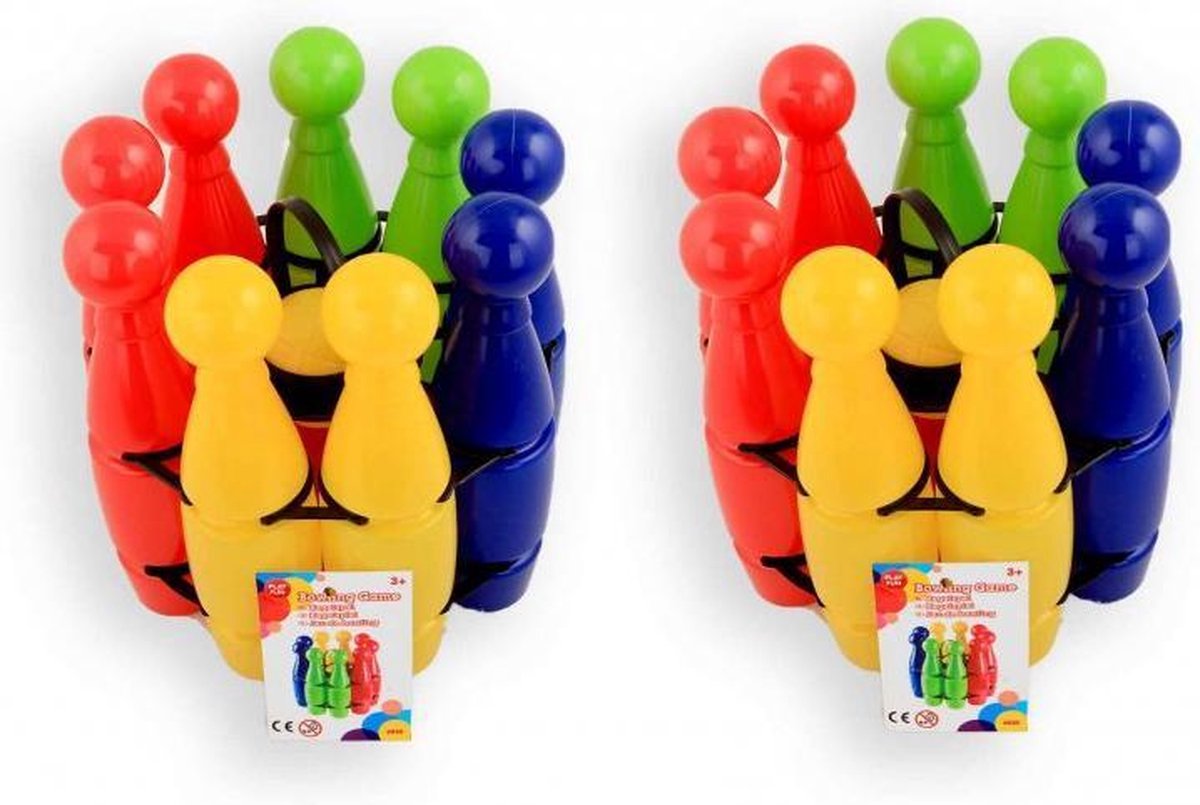 Playfun Kegelspel 11-delig Multicolor
