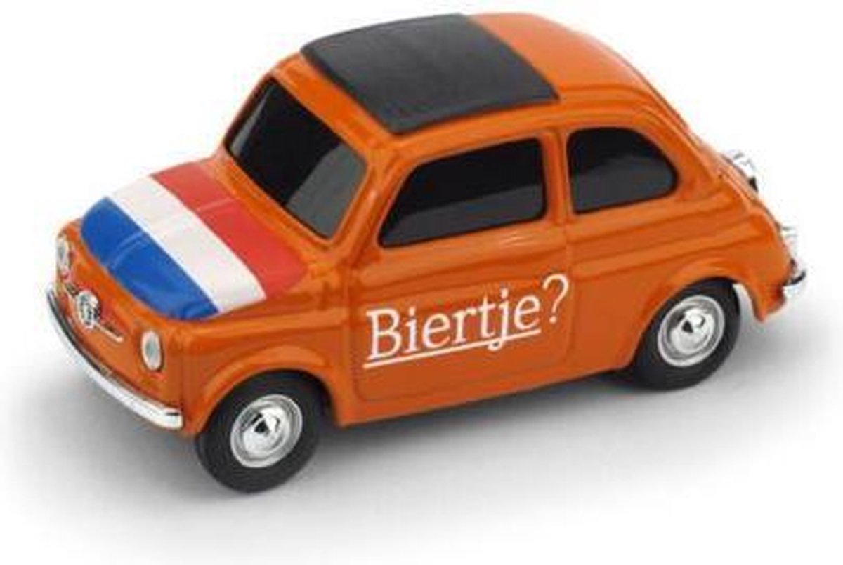 Fiat 500 Brums Olanda Biertje Orange