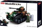 Sluban Small Tank Package Dimensions: 33 X 23 X 5 Cm