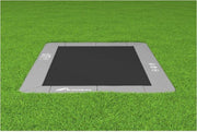 Akrobat Primus Flat To The Ground Trampoline 430 x 305 cm - Antraciet