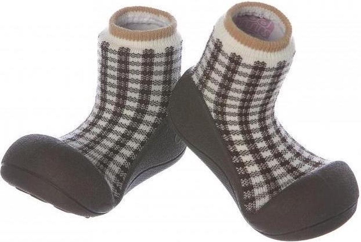 Attipas Chess bruin babyschoenen