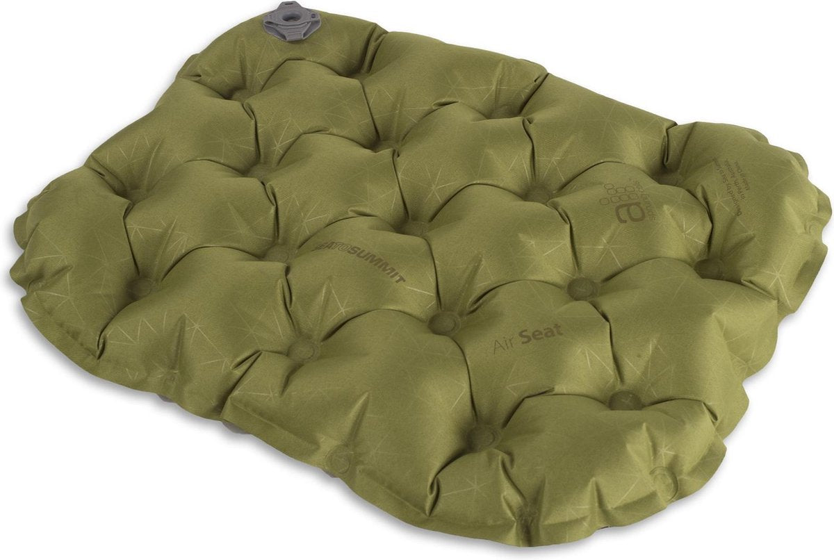 Sea to Summit Air Seat Olive Campingstoel - Groen - Opblaasbaar - 70g