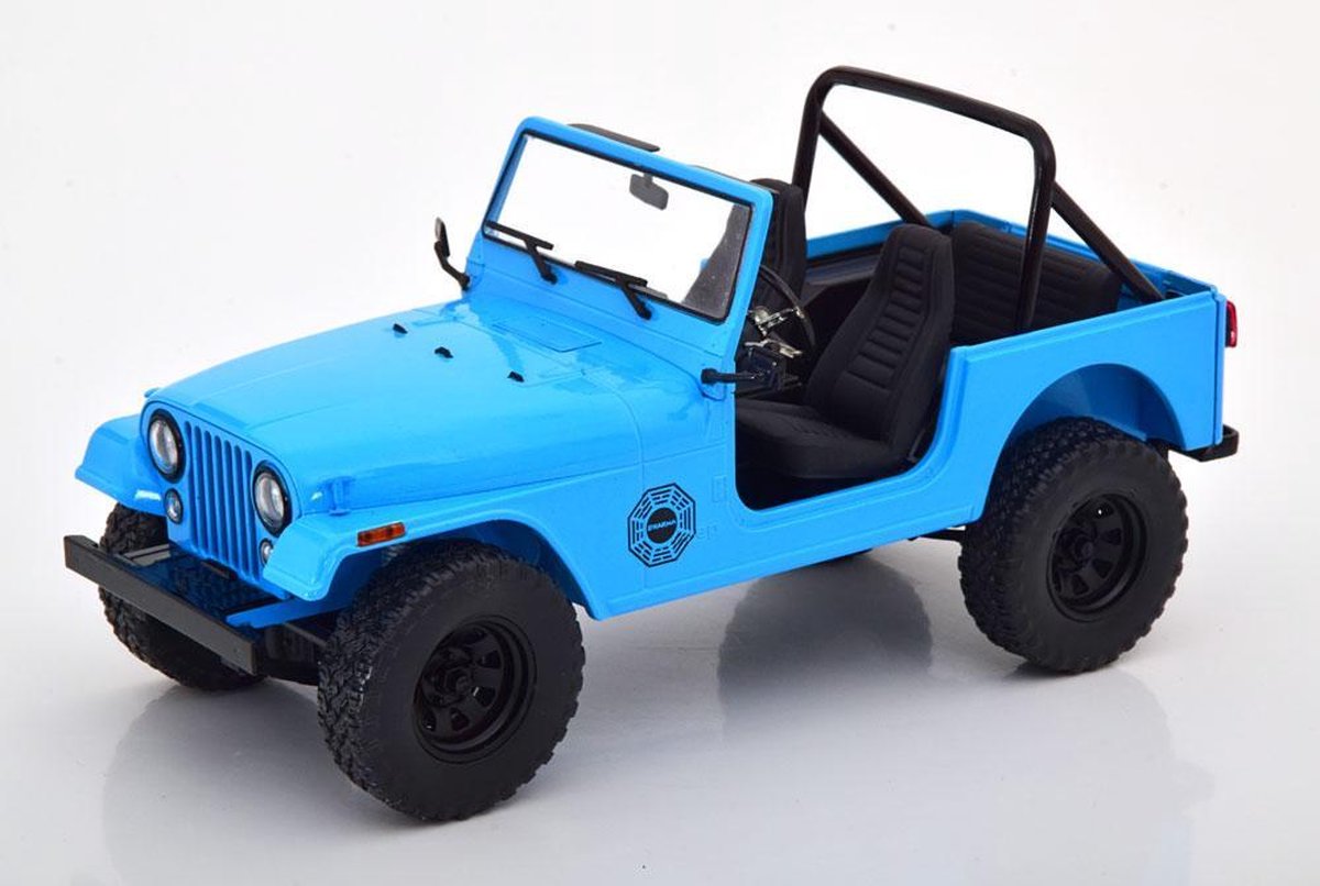 Jeep CJ-7 Dharma 1982 Movie Lost Blue