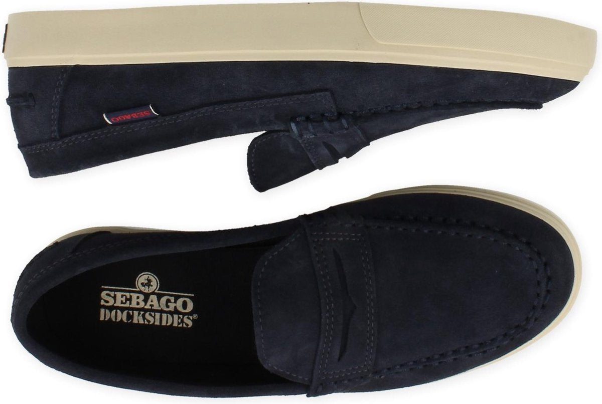 Sebago Heren Instappers Manitou - Blauw - Maat 41