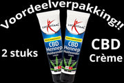 2x Lucovitaal - Hennep CBD Huidwonder Crème 2 stuks - Bodycrème