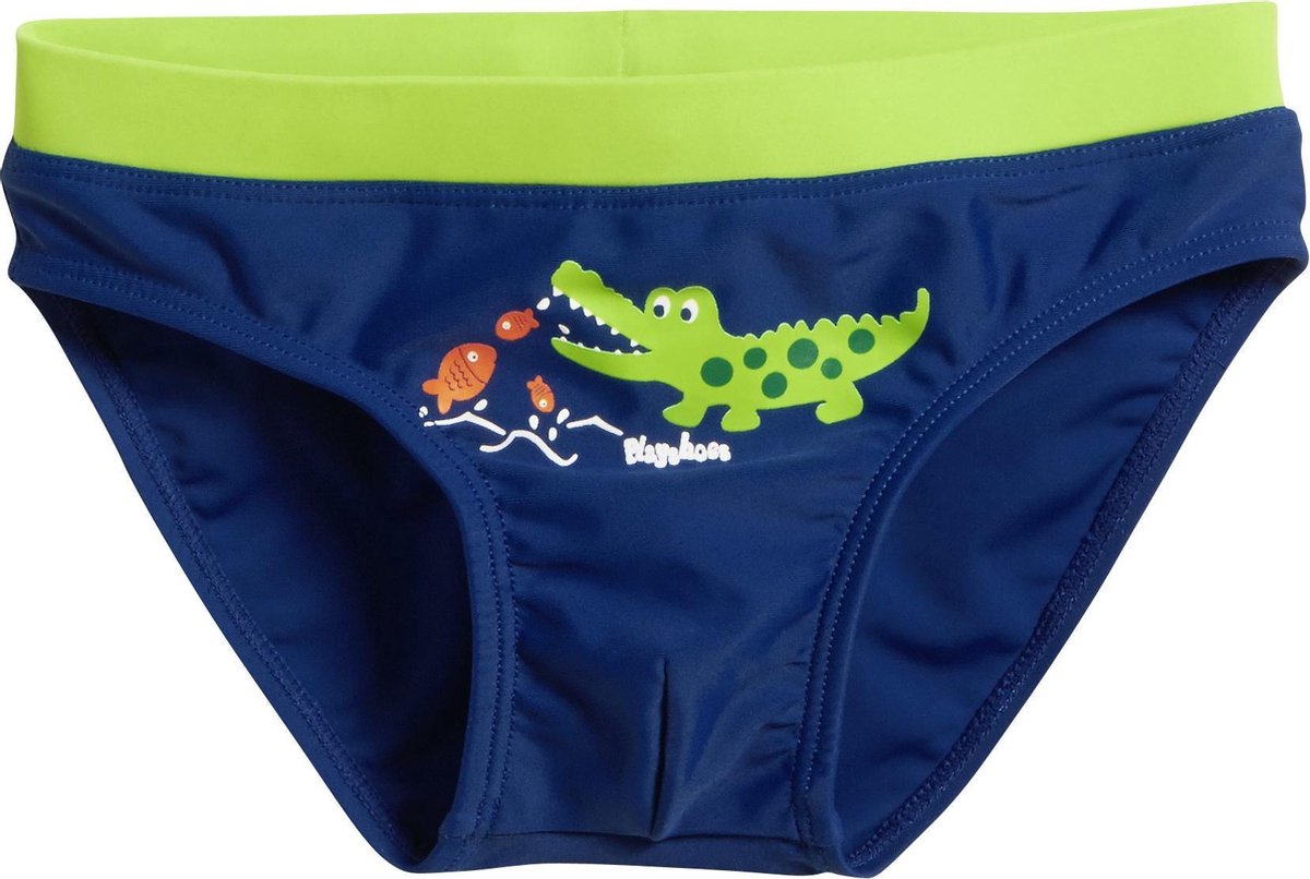 Playshoes UV zwembroek Kinderen Krokodil - Blauw - Maat 122/128