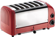 Dualit Vario broodrooster | 6 sleuven | rood