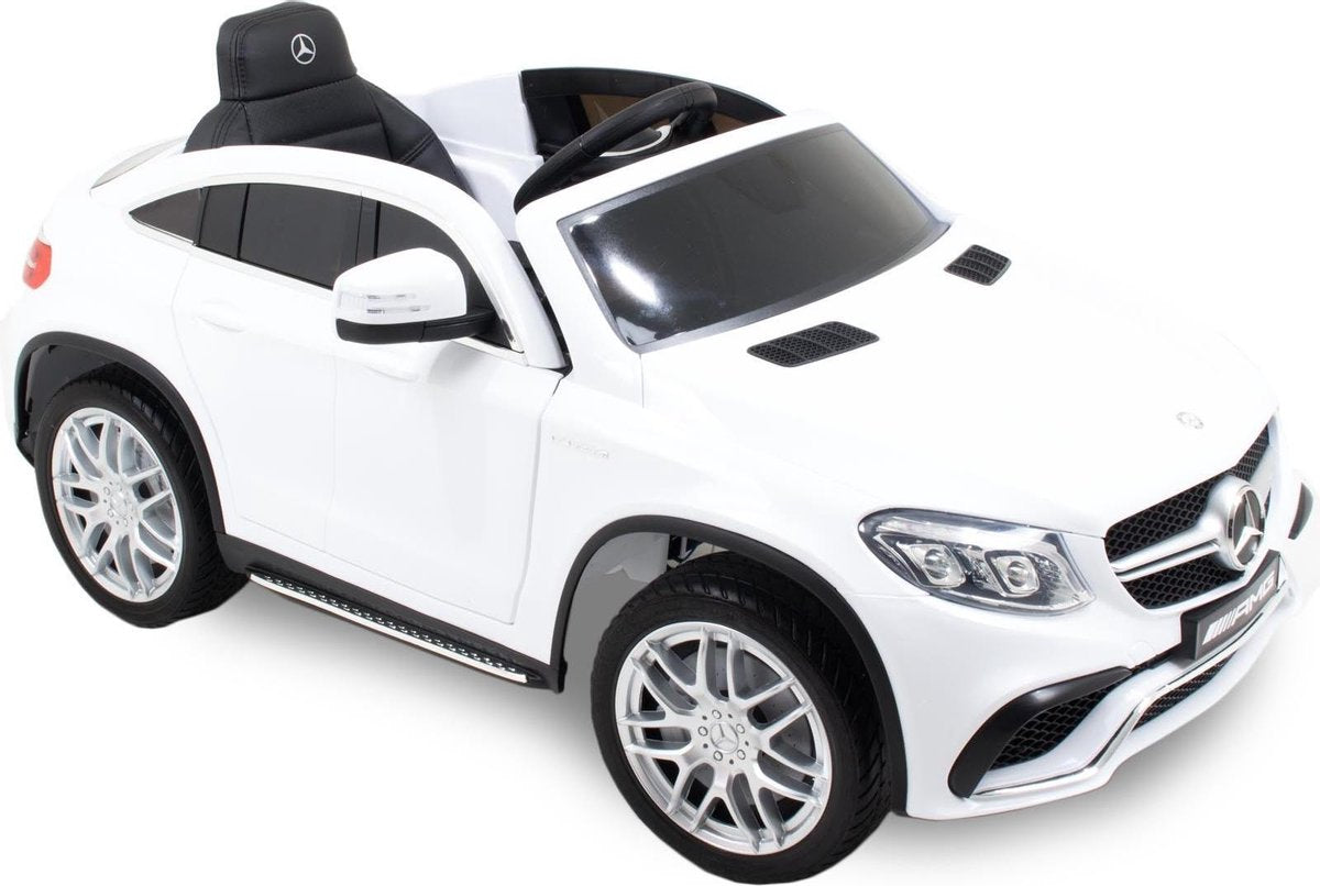 Mercedes GLE63 AMG Elektrische Kinderauto - Accu Auto - Sterke Accu - Afstandbediening - Wit