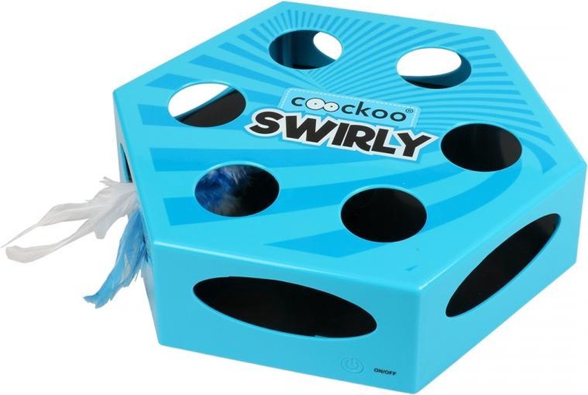 Coockoo Swirly Blauw 20