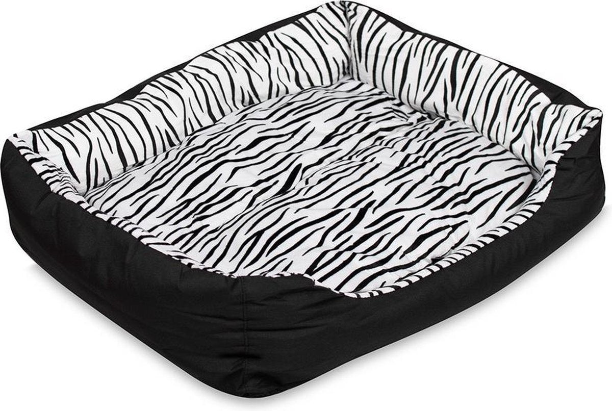 Baytex Hondenmand Savannah Zwart-Wit Small