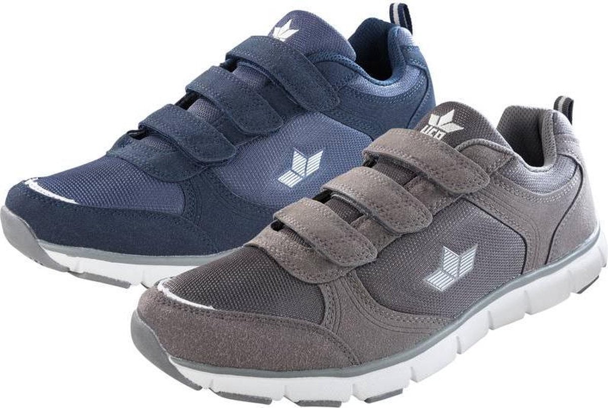 Lico Sportschoenen met klittenband grijs maat 45