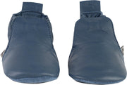 Lodger Babysloffen Maat 16 - Stepper - Leer - 3-6M - Suede Buitenzool - Eerste Loopschoentjes - Perfecte Pasvorm - Stevig - Blauw