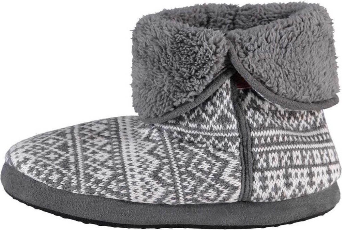 Apollo Sloffen Home Heren Elastomeer/textiel Grijs Maat 45-46