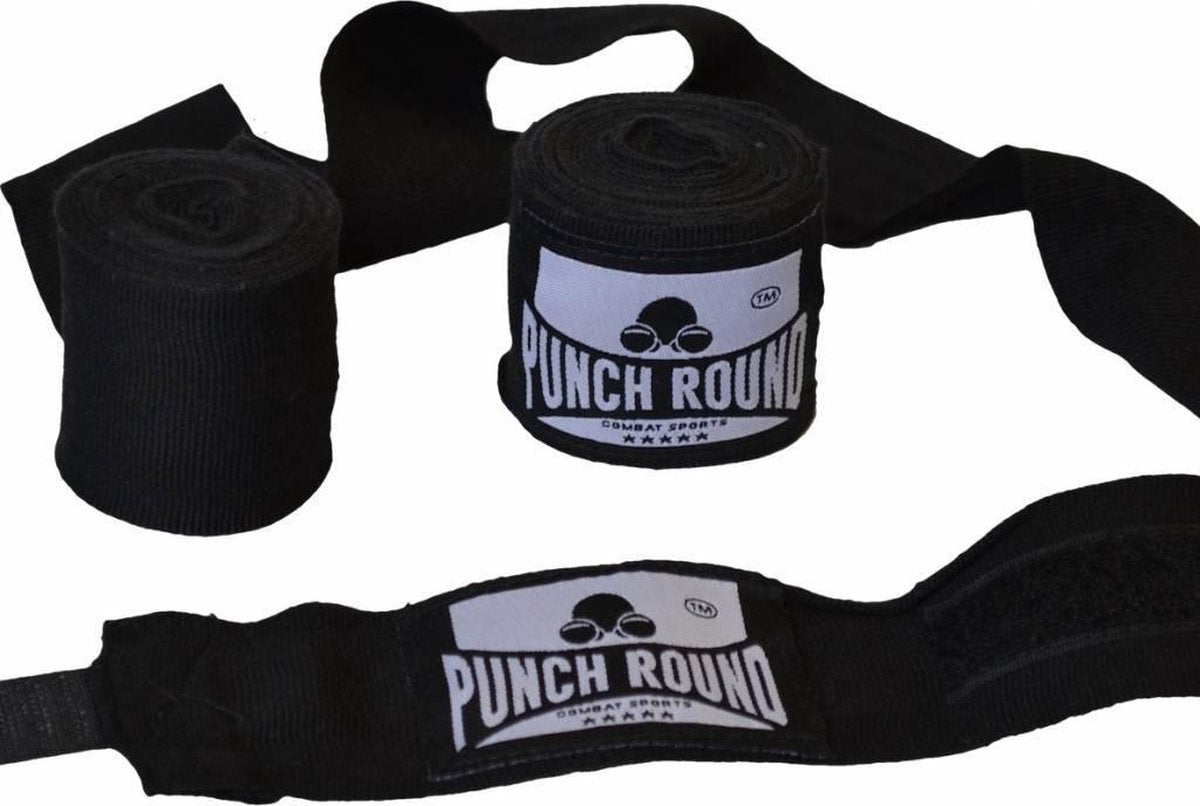 Punch Round™ Perfect Stretch Bandages Zwart 260 cm Punch Round Bandage