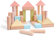 Plan Toys 40 Blokken Pastel