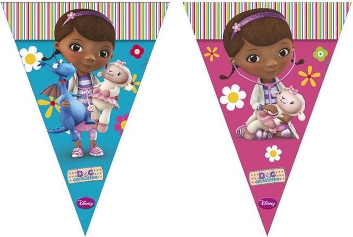 Procos Decoratiepakket Doc Mc Stuffins Papier/latex 7-delig