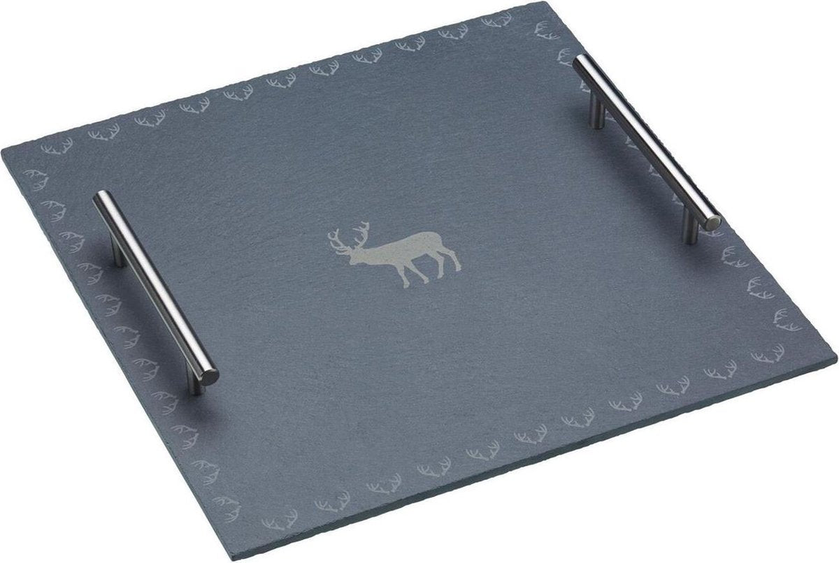 KitchenCraft - leisteenbord -serveerplank - We Love Christmas - luxe model