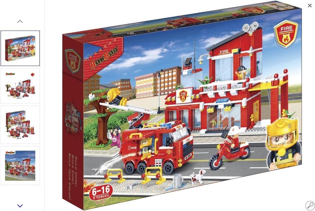 BanBao Brandweer Brandweerkazerne - 7101