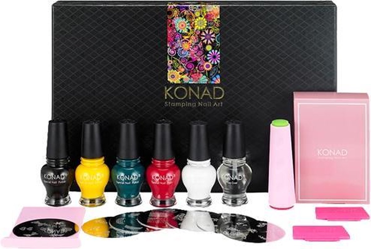KONAD stamping nail art set Classic Collection II