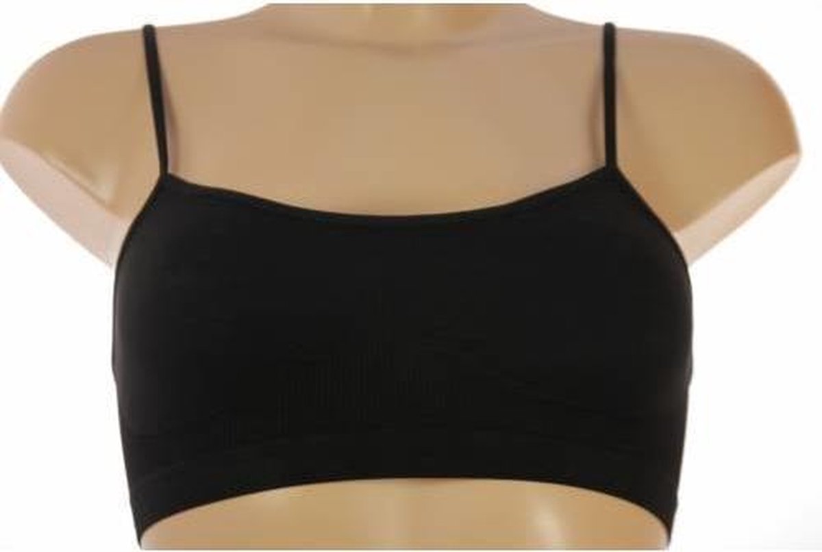 Perini dames brassiere micro  - S  - Zwart