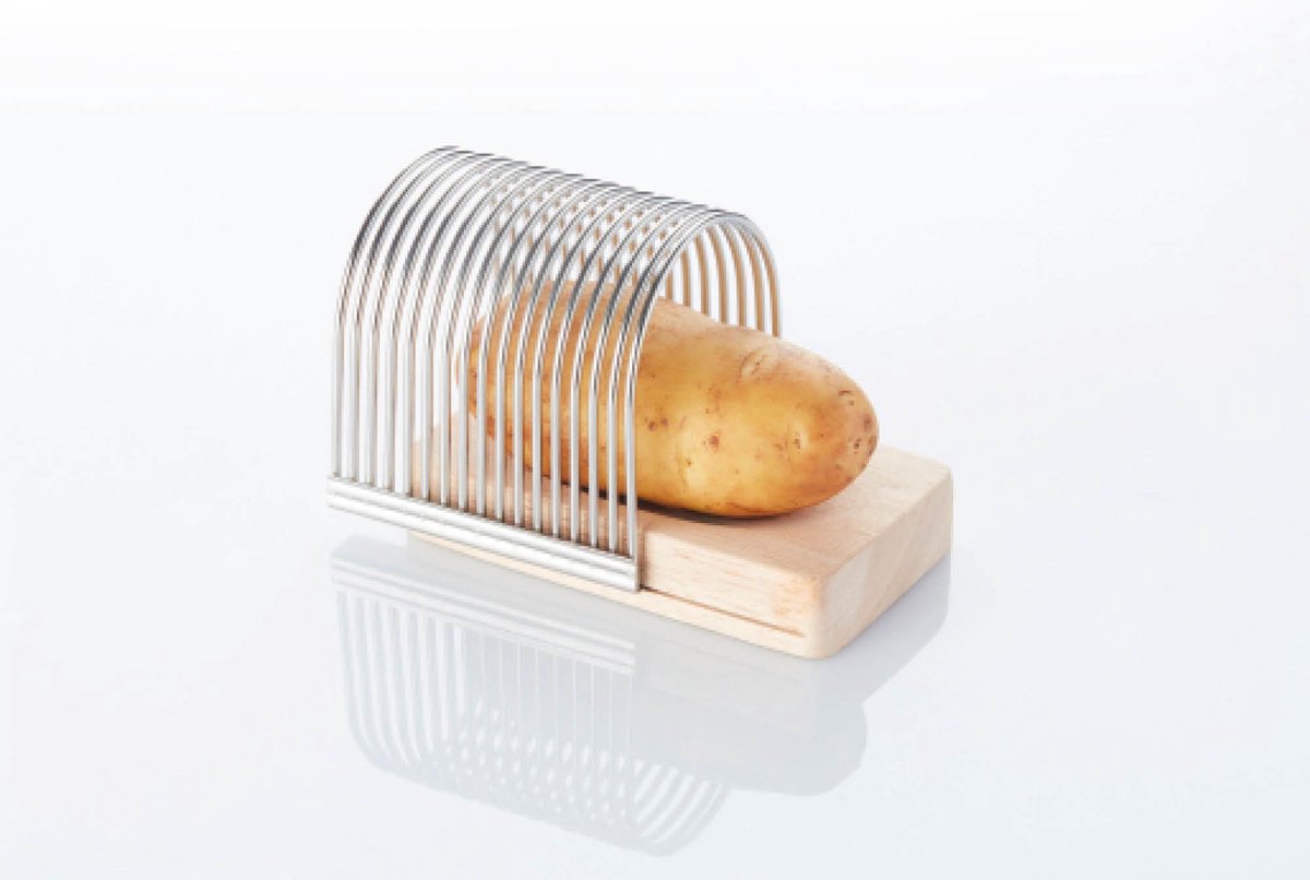 Barbecook – Hasselback potato snijset - 13.6x9.4x10.5cm