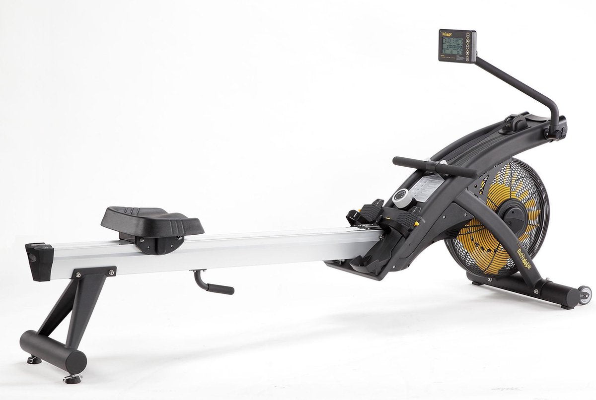 Evocardio Renegade Air Rower Classic ARC100 Roeimachine / Roeiapparaat - Professionele Roeitrainer - Uitstekende Garantie - Fitness & CrossFit Apparaat - Fitnessapparaat - Cardio Apparaat voor Thuis - Ook voor Commercieel Gebruik