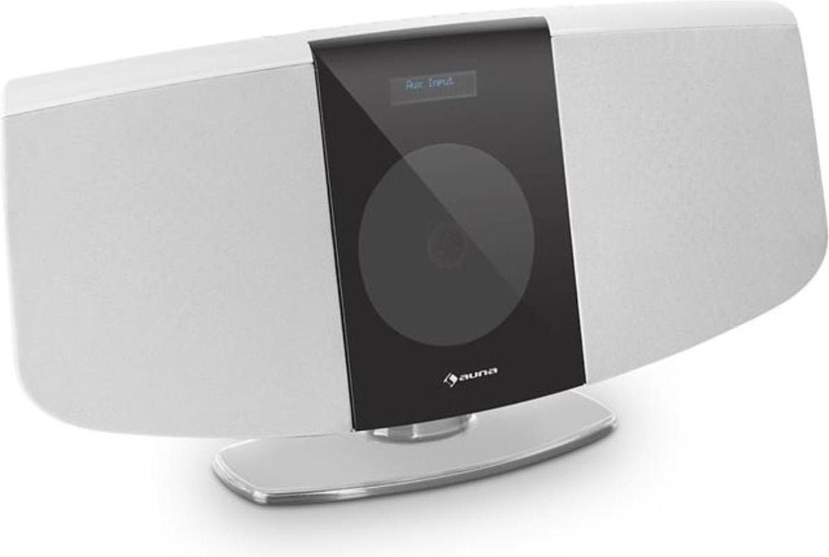 BlackMask verticaal-stereo-installatie CD FM en DAB+ tuner BT zwart