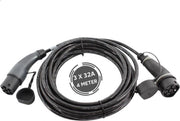Ratio Basic Line laadkabel | type 2 naar type 2 | 22 kW | fase 3 - 32A | 4 meter