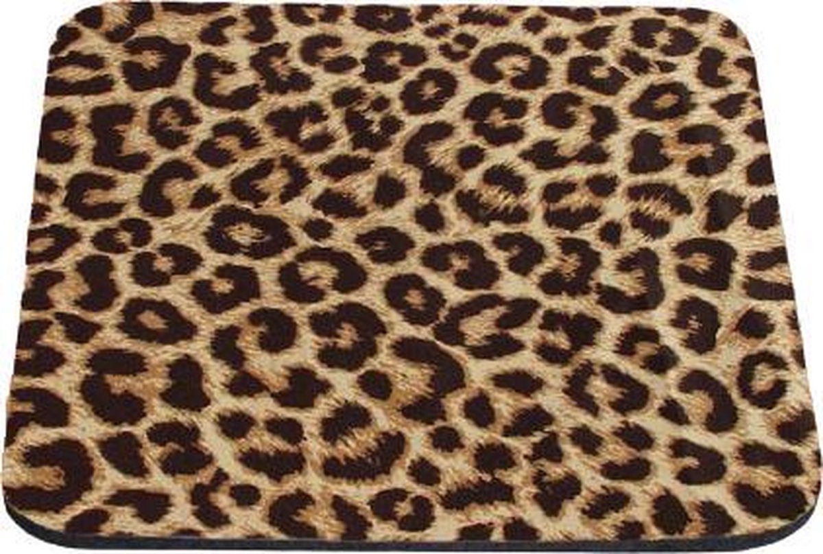 Muismat - luipaard - panter - leopard - muismatten - 18 x 22 cm - mouse pad - mousepad - print