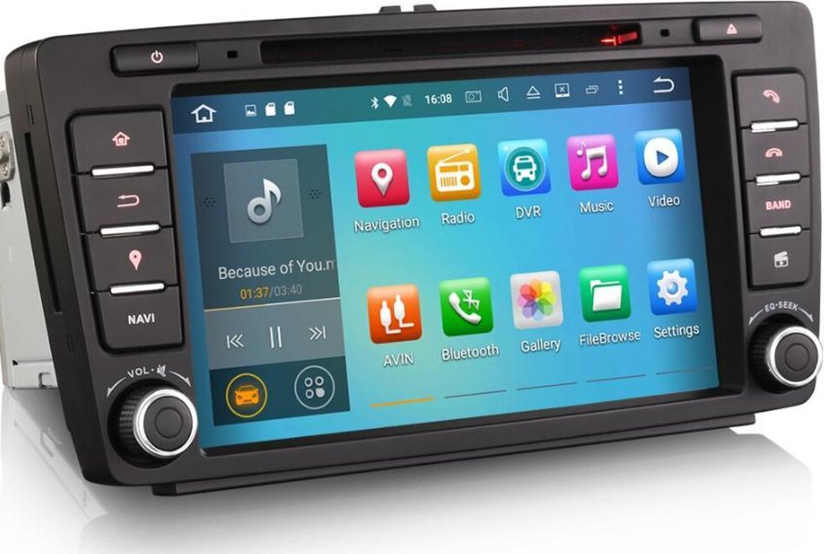 Voltario® 8 "Android 9.0 Autoradio met navigatie