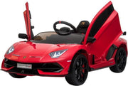 Kinderwagen - Elektrische auto "Lamborghini Aventador SVJ" - Licentie - 12V7AH